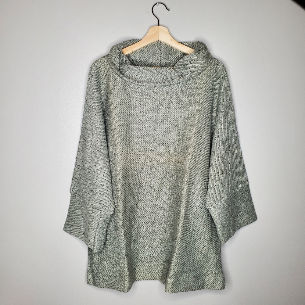 NWT Soft Surroundings Cowl Neck Sweater Comfy Soft